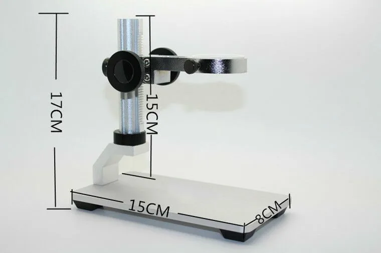 Al-legierung stent Portable USB Digitale Elektronische Mikroskop Universal Tisch Stehen Halter für pcb motherboard reparatur