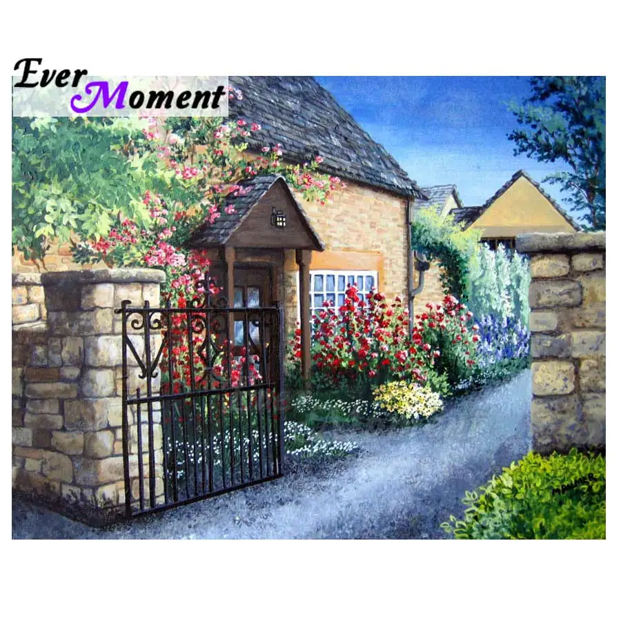 Ever Moment Diamond Painting Decoration For Home House 5D DIY Full Square Drill Mosaic Diamond Embroidery Decoration ASF1459