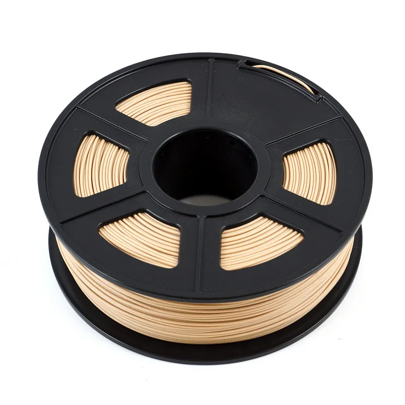 3D Printer Filament Wood 1.75mm 1kg/2.2lb wooden plastic compound material based on PLA contain wood powder