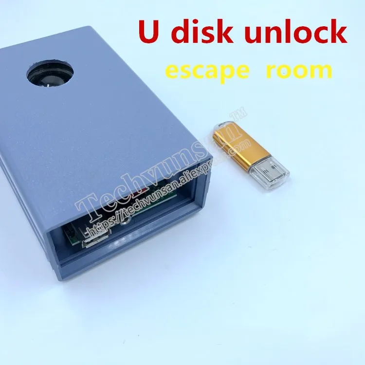 

Secret room escapes room props U disk prop unlock U disk organ Takagism game