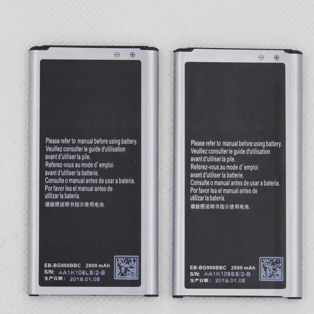 2800mAh EB-BG900BBC Battery For Samsung Galaxy S5 SV S 5 V I9600 i9602 i9605 G900F G900S G900T G900H G900I G900J