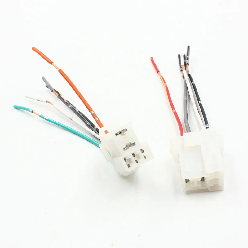 10 szt. Gniazdo przekaźnika samochodowego do ciężarówki, wiązka przewodów 12V 40A, 4-pinowy adapter, uchwyt wtyczki, złącze 24V 5-pinowe przekaźniki przewodowe — zdjęcie 4