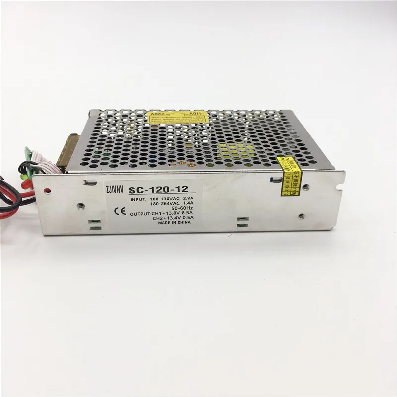 120W 12V 10A UPS/Charge function switching power supply input 110/220v battery charger output 13.8v SC-120-12 AC-DC