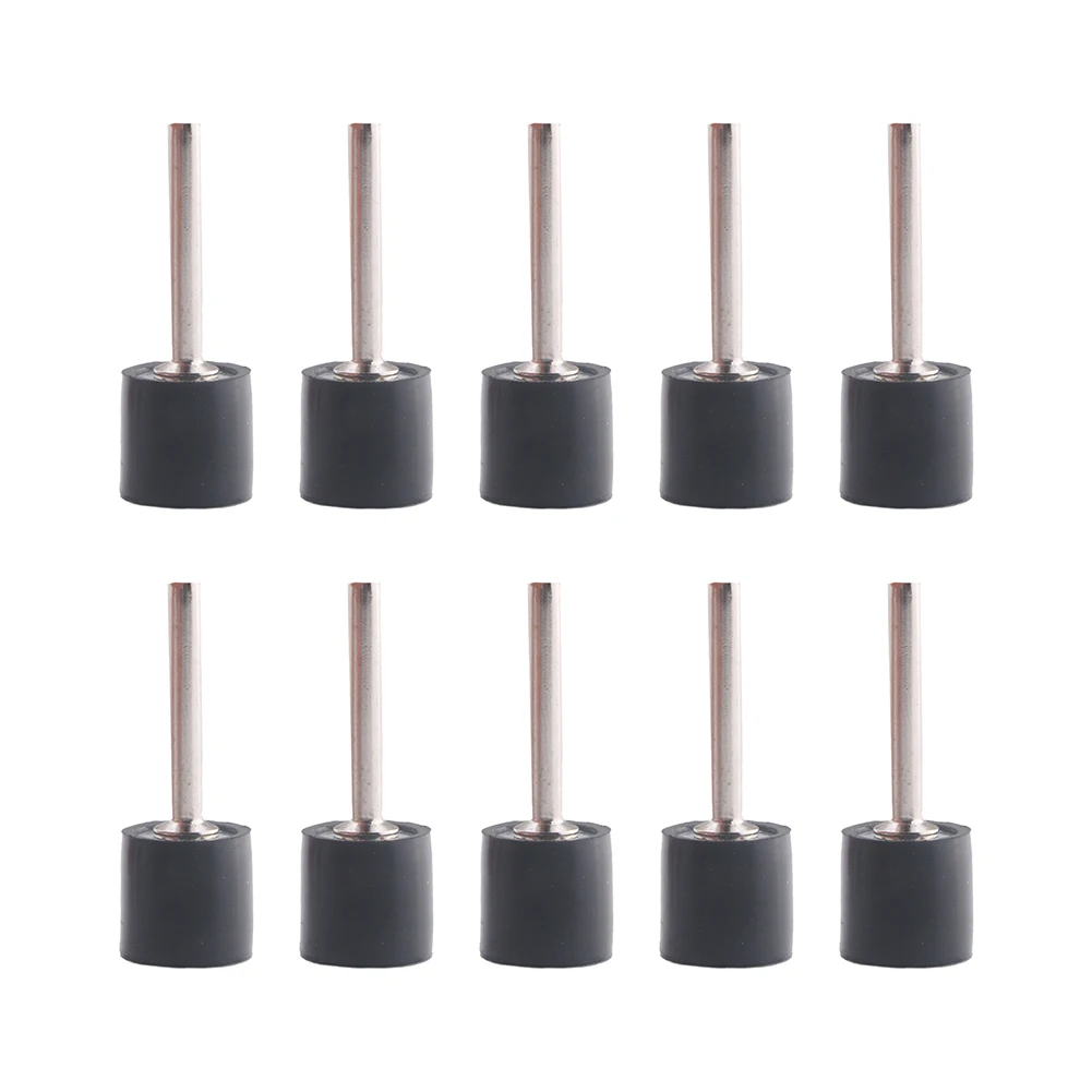 

10pcs 1/2" 12.5mm Drum Rubber Mandrel Rod for Dremel Sanding Band Sleeves Sander