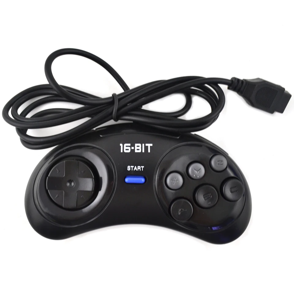 2pcs Game controller for SEGA Genesis for 16 bit handle controller