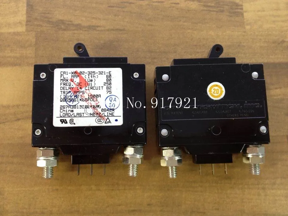 [ZOB] The United States Jia Ling CA1-XO-02-325-321-E breaker 80V DC250V 60A GENUINE NEW  --10pcs/lot