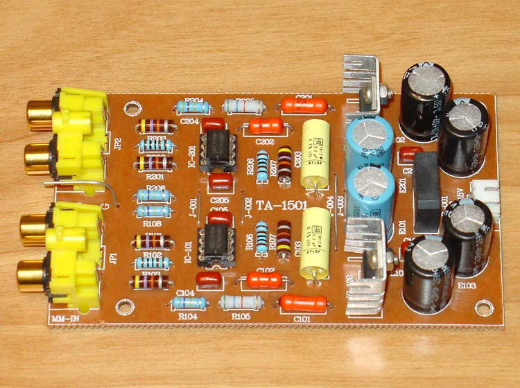 reference Germany DUAL Circuit Vintage player NE5532 / OPA2111KP MM Amplifier Board HIFI Attenuation MM Slide Amplifier board