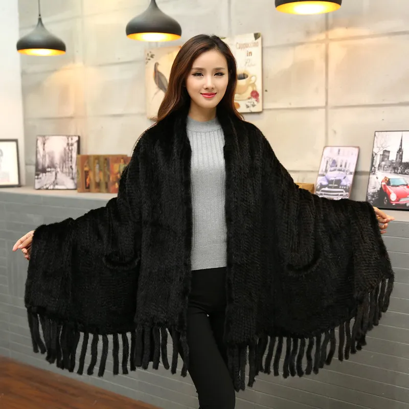 2024 JKP hot explosion models women\'s knitted collar scarf Royal suede suede coat women\'s warm fashion natural fur shawl