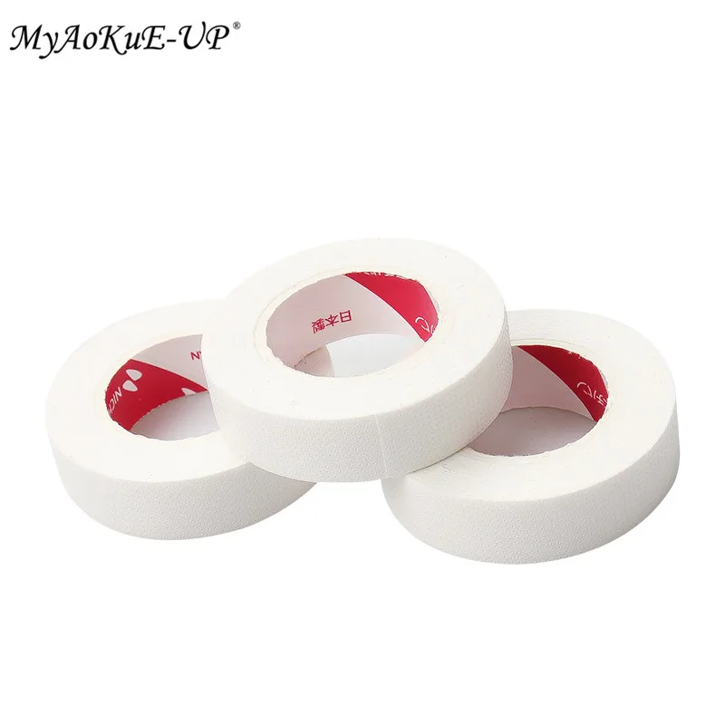 10 Stück Wimpernpapier-Patches, japanisches Isolierband für Wimpernverlängerung, perforiertes, atmungsaktives Vliesband, Make-up-Werkzeug – Detail 6