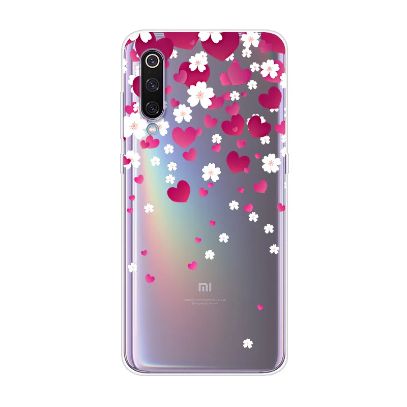 Cases For Xiaomi mi 9 SE 9T Phone Cover Soft Silicone Printing Back Case Cover For Xiaomi mi 9 Lite mi9 SE 9T Pro Phone Case