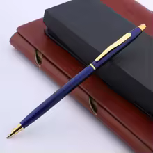High quality metal Ballpoint pen wave Engraved flowers stainless steel golden Ball point pen Stationery Office supplies - AliExpress 