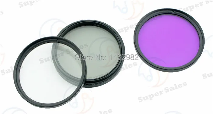 6ni1 49 MM UV filter +  CPL filter + FLD filter + Filter Case + Lens Hood + Lens Cap FLD  for S@ny NEX-3 NEX-5 NEX-6 NEX-7