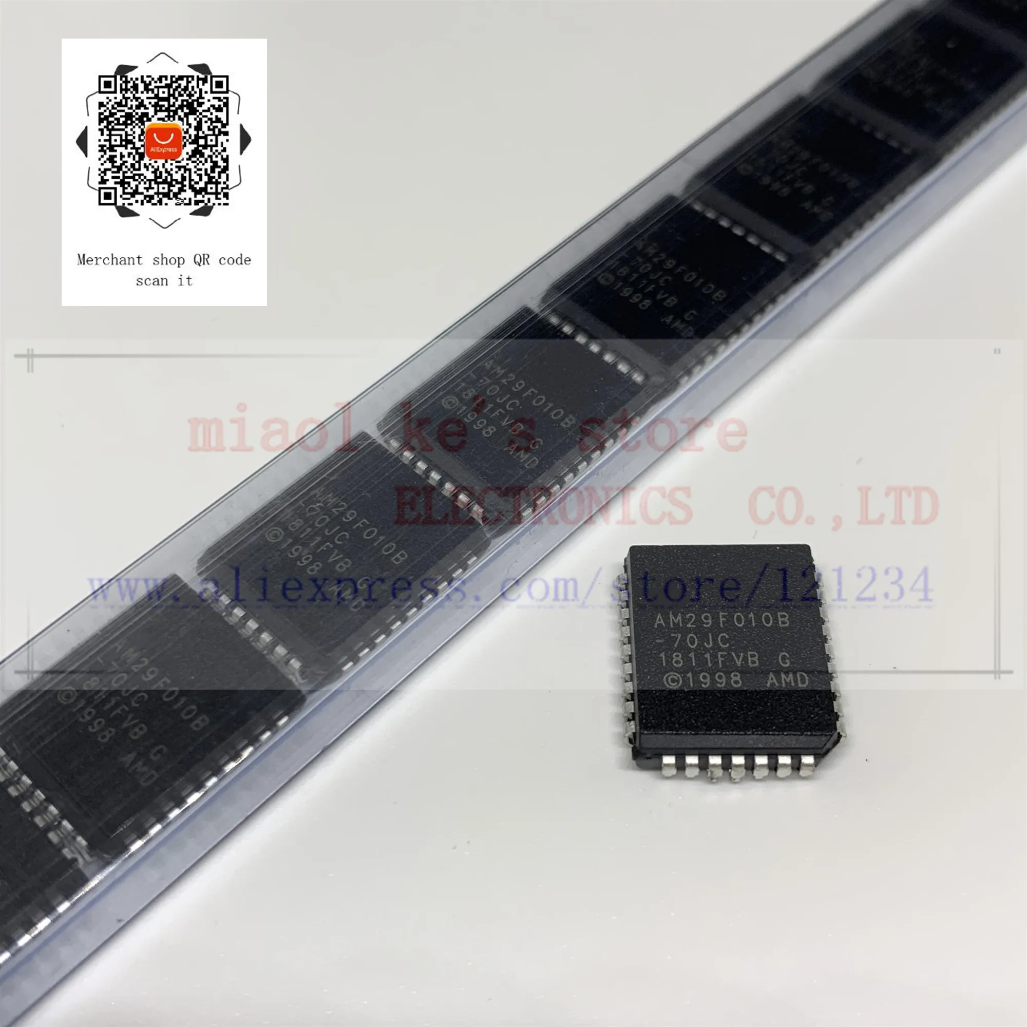 [ 1pcs ]100%New original; AM29F010B-70JC AM29F010B AM29F010 29F010 PLCC32 Integrated circuit IC chip