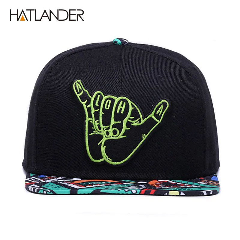 [HATLANDER]Brand Embroidery Retro baseball caps for men women bone snapbacks kenka black sports hats street art hip hop cap hat