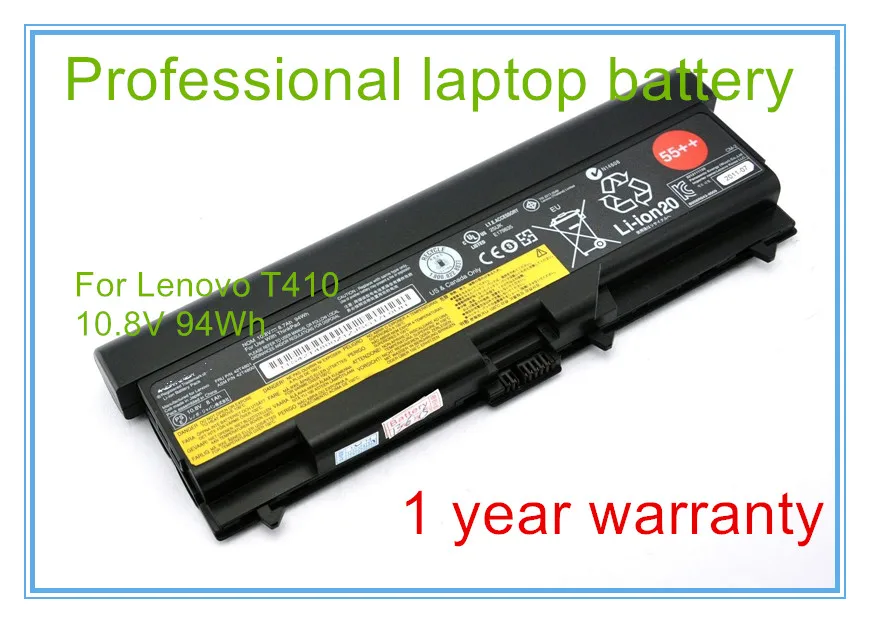 

94WH Original Battery For W510 T510 W520 SL410 T410 T420 L430 45N1017 45N1016 9CELL