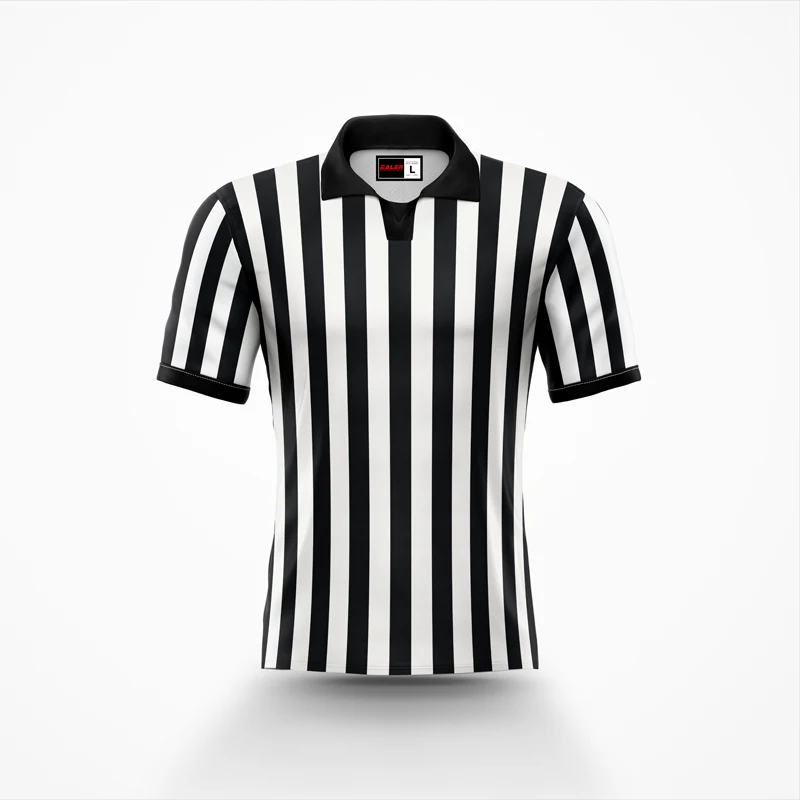 black and white ice referee jerseys