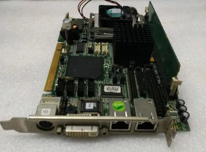 SBC82810 Rev.A2-RC 100%OK Original Embedded IPC Board PCI Slot Industrial motherboard Half-Size CPU Card PICMG1.0 With CPU 2LAN