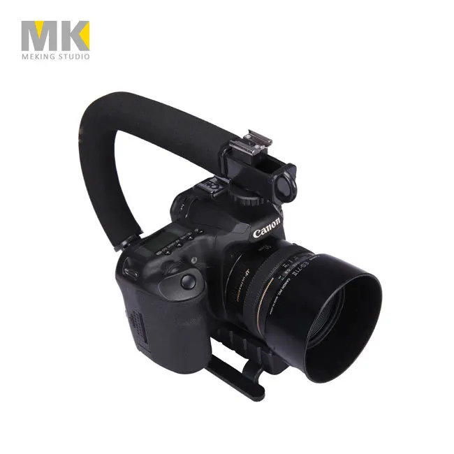 Selens-Soporte de mano para cámara DV en forma de C, estabilizador de movimiento en U, agarre de marco estable para vídeo 5d2 DSLR SLR