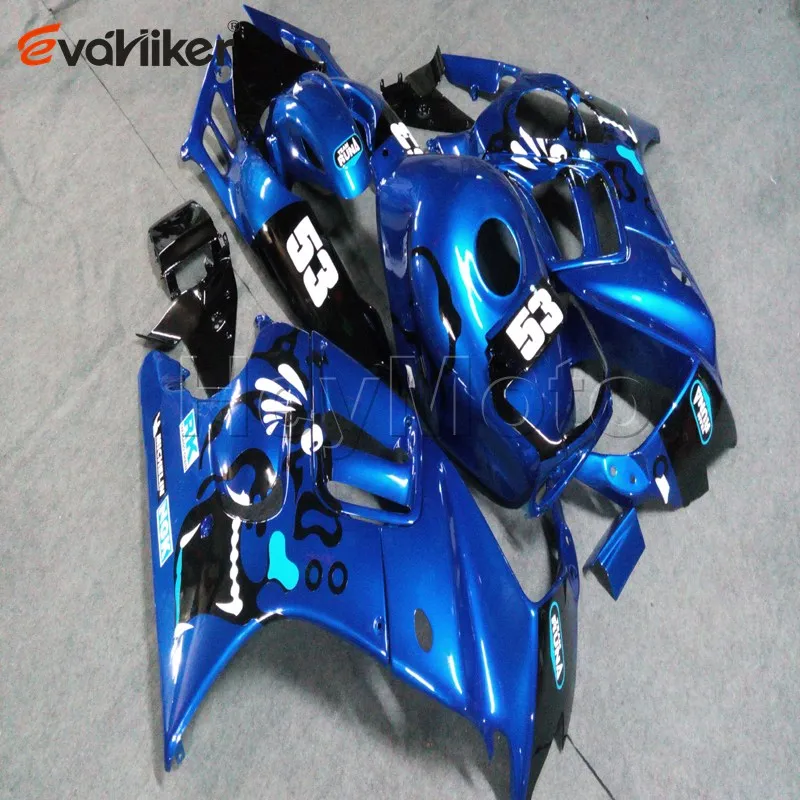 

many paint schemes motorcycle cowl for 95 96 CBR 600F3 1995 1996 95 96 CBR600 F3 blue ABS Plastic motorcycle fairing H2