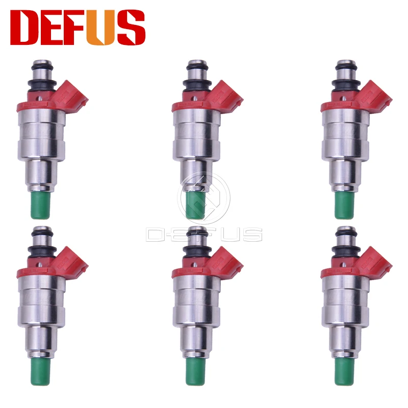 6x 550cc Fuel Injector for Mazda B2600 MPV 2.6L 1989-1994 OEM G609-13-250 A46-00 Nozzle Injection Petrol Gas Engine Injector