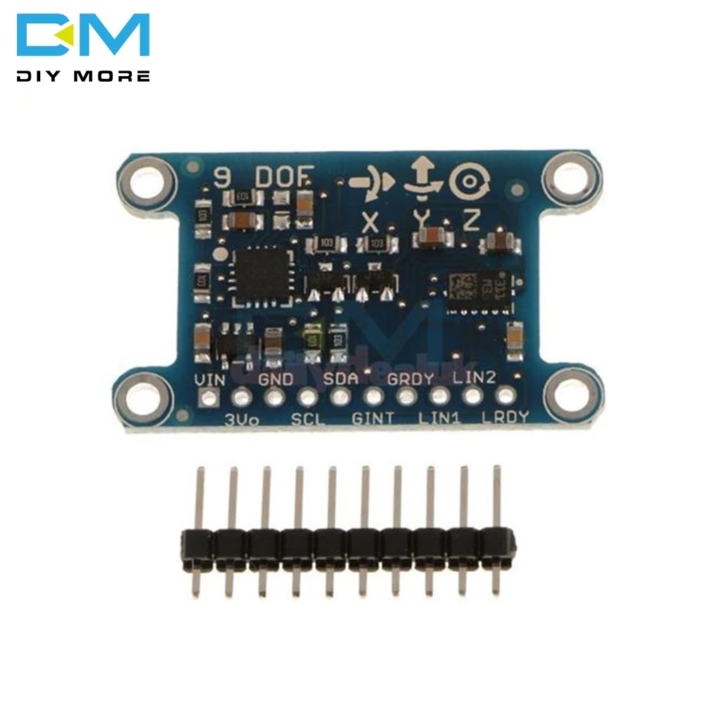 9 Axis IMU L3G4200D Module 9DOF Compass Acceleration Digital Gyroscope Sensor for Arduino 3-5V IIC/SPI Protocol DIY KIT