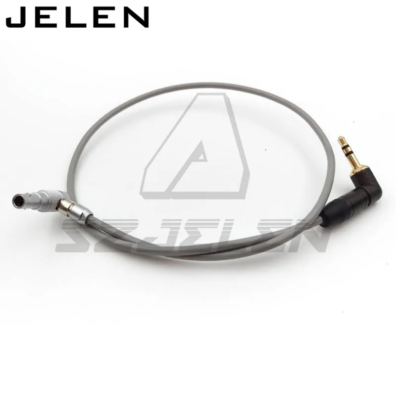 connector 5 pin plug to 3.5 audio plugs for ARRI ALEXA mini, RED komodo-x, camera audio cable