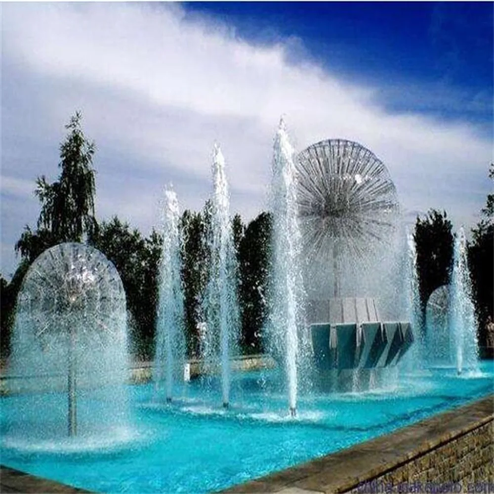 

Crystal ball fountain nozzle dandelion fountain landscape garden design square pool landscape park sprinkler head