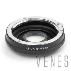 Venes L/R-For Nikon, Focus Infinity Lens Mount Adapter Ring Suit for Leica R Lens to Suit for Nikon F Mount Camera