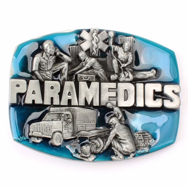 

Letter Paramedics Belt Buckle