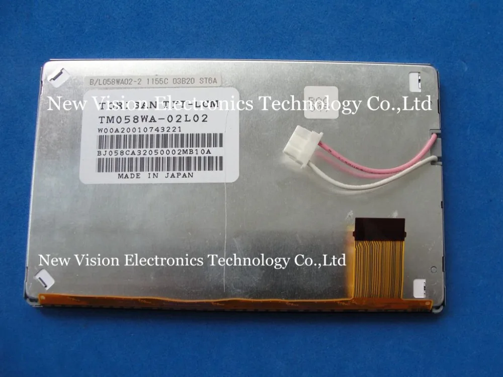

TM058WA-02L02 Original A+Grade 5.8 inch 400*234 LCD Screen Display Panel for Industrial Equipment for Sanyo Torisan