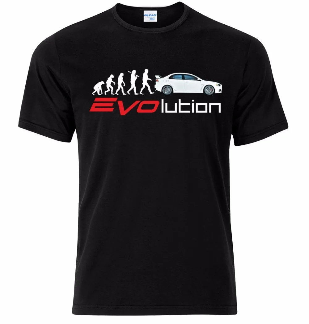 تي شيرت رجالي ماركة Lancer Evo Ix X XI XII Fans Evolution Size S-Xxxl