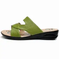 GKTINOO Women Slipper Shoes Genuine Leather Slide Shoes Ladies Outside Flip Flops Women Sandals Women Summer Shoes Big Size - Image 2