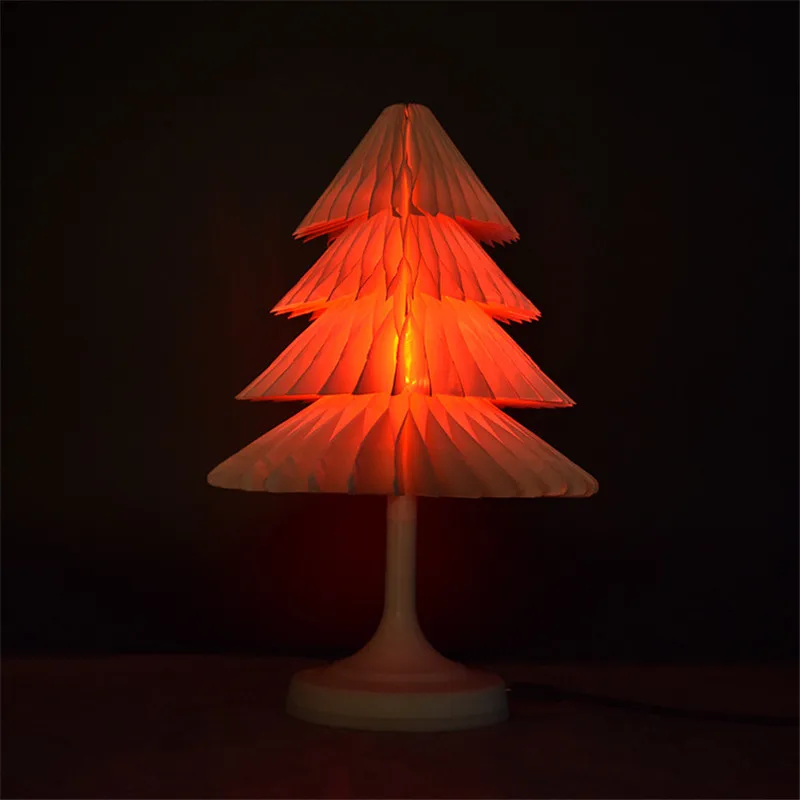 

Creative Gifts Strange Christmas Colorful Night light Mini Touch LED Desk lamp USB Charging Xmas Tree Lights , Support Drop Ship