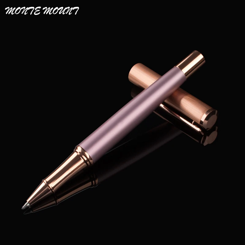 Luxury MONTE MOUNT Series Rose and rose gold Roller Ball Pen Office Supplies Rollerball Pen Hot Sell Pens For Writing