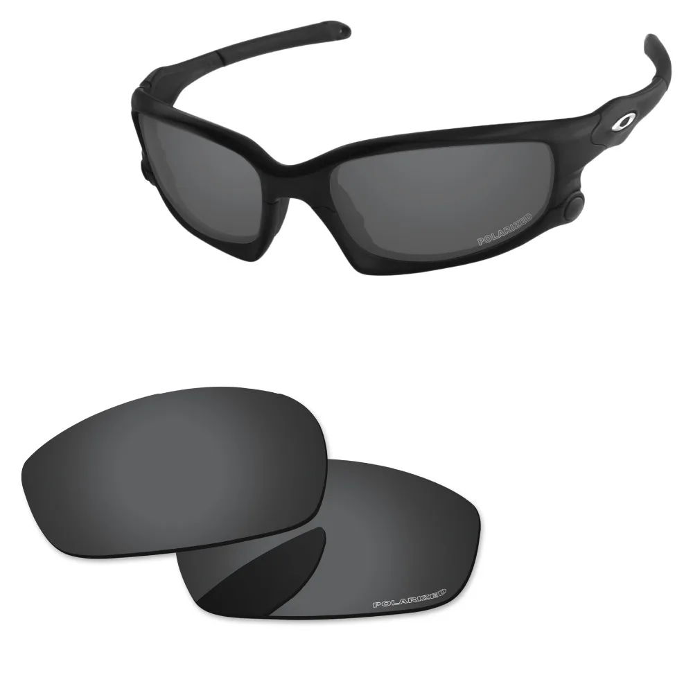 Bsymbo-Verres ETCH de remplacement en polycarbonate polarisé, pour lunettes de soleil Oakley Split Jacket wing 9099-61mm, plusieurs options