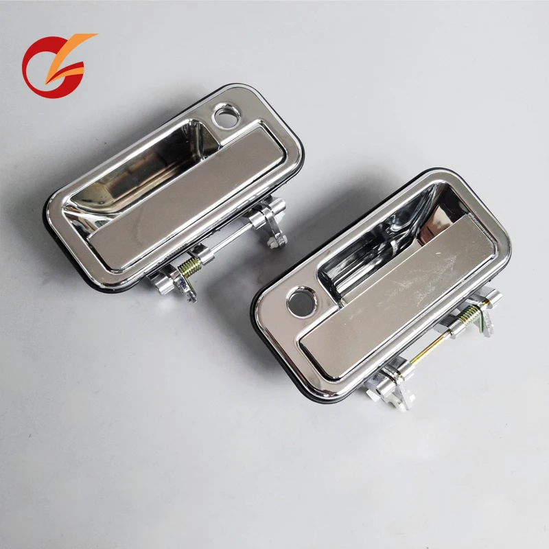 use for isuzu pickup 1988-1995 honda passport door outer handle front rear metal type chrome