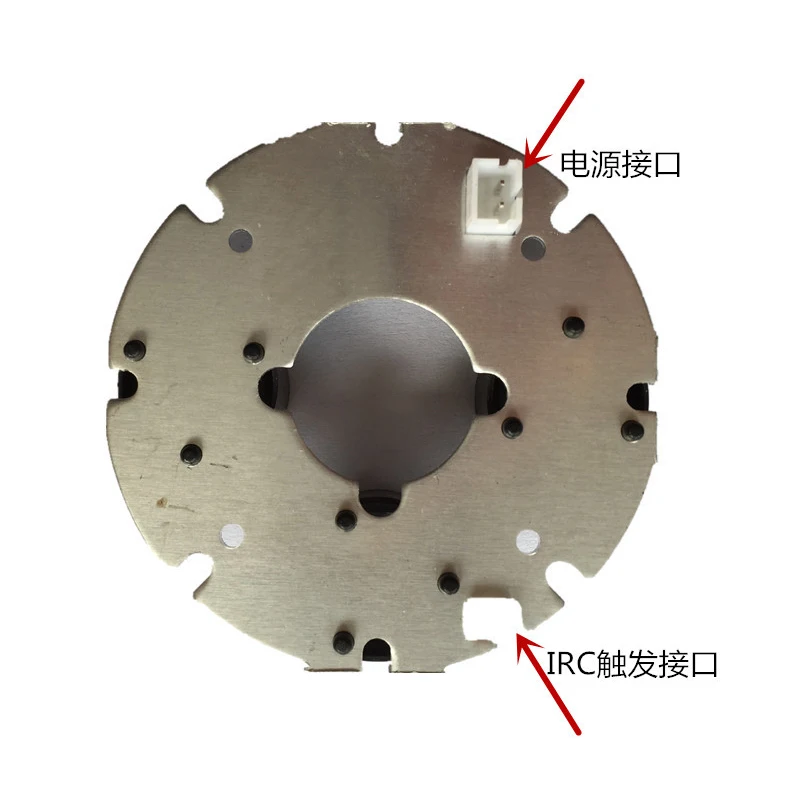 CCTVカメラ用赤外線LEDボード,3つの配列ライト,3つのライト角度,ナイトビジョン (直径53mm)