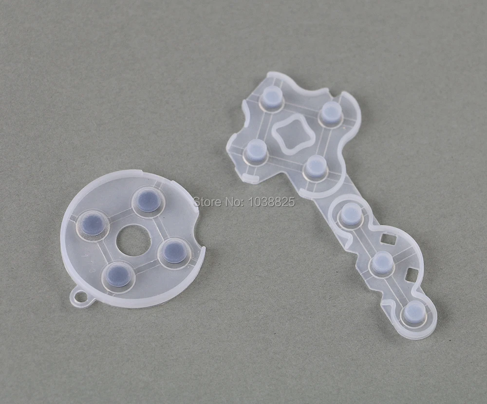 ยางซิลิโคนใสสำหรับตัวควบคุม Xbox 360 60เซ็ต/ล็อต