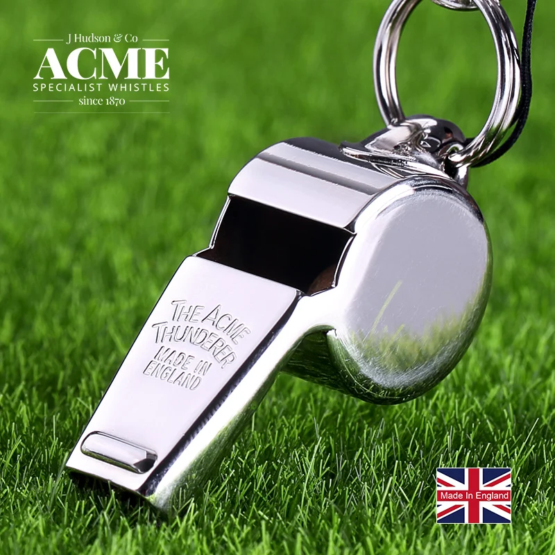 ACME 60.5 Referee Coach Solid Metal Training Whistle Basketball Volleyball League Cheerleading WhistleRugby Dedicated Tailored