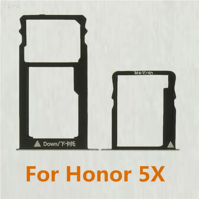 Para huawei honor 5x nano bandeja de cartão sim, adaptador de slot de cartão micro sd