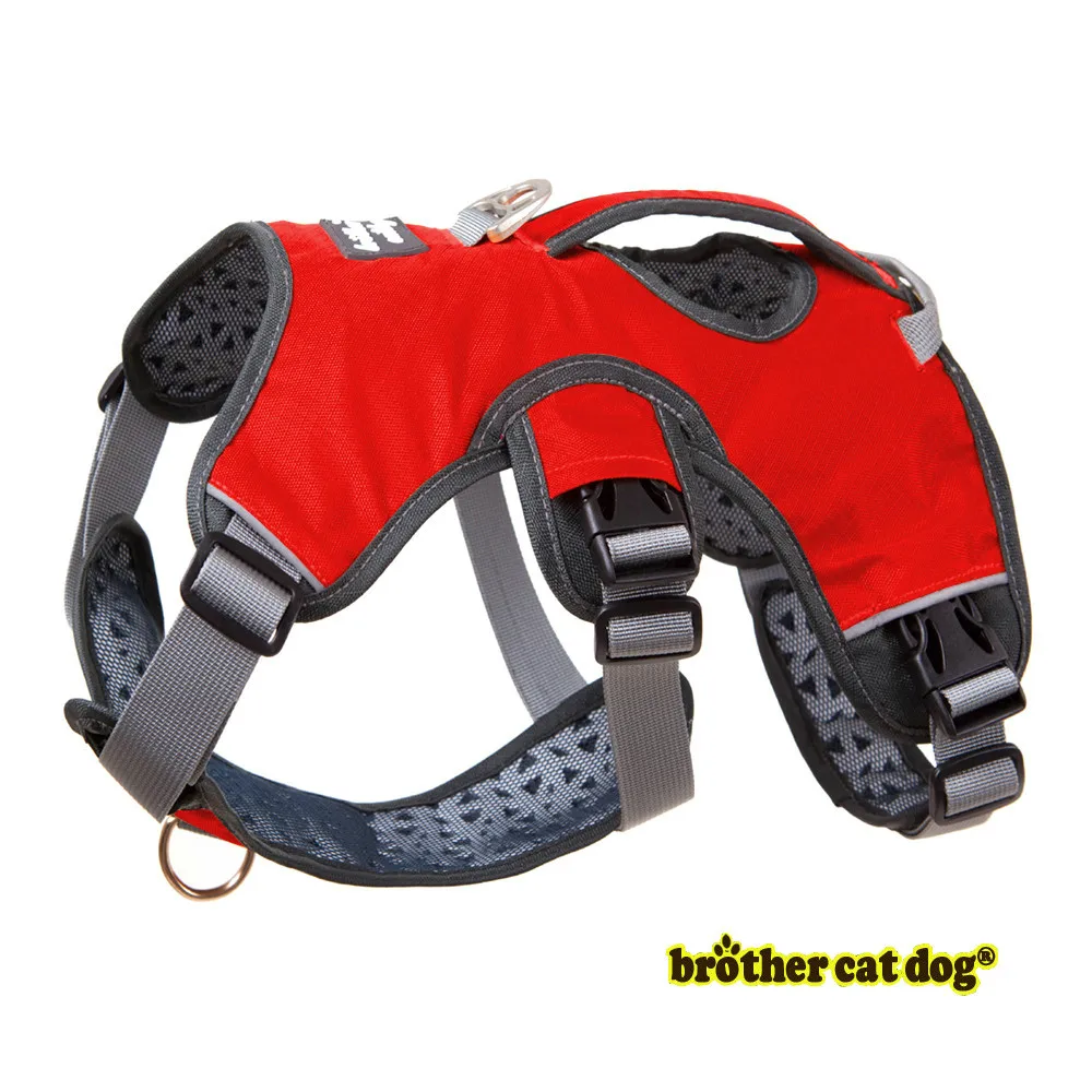 Dog Harness Walk Vest For Big Large Dogs Adjustable Strong Outdoor Padded Travel Reflective Harness Pitbull Dropship XL 8818