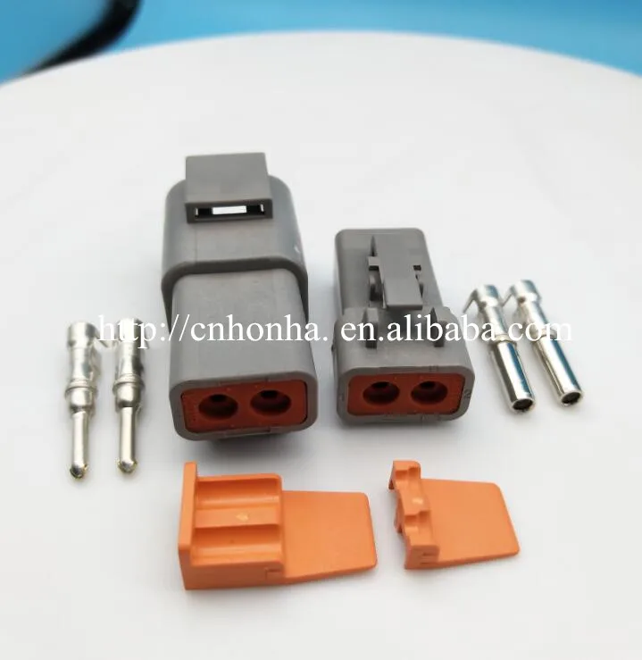 

2 Pin DTP Series Male Female Waterproof Electrical Auto Connector DTP06-2S DTP04-2P for Deutsch