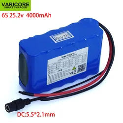 VariCore 24V 4Ah 6 s2p 18650 akumulator litowo-jonowy 25.2v 4000mah akumulator litowo-jonowy