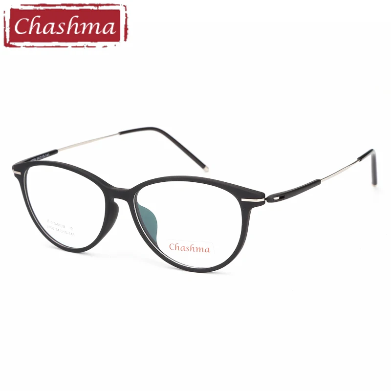 

Chashma Brand Designer Cat Eye Frame Ultra Light Eyewear Fashion TR90 Frames Female Optical Eyeglasses for Women