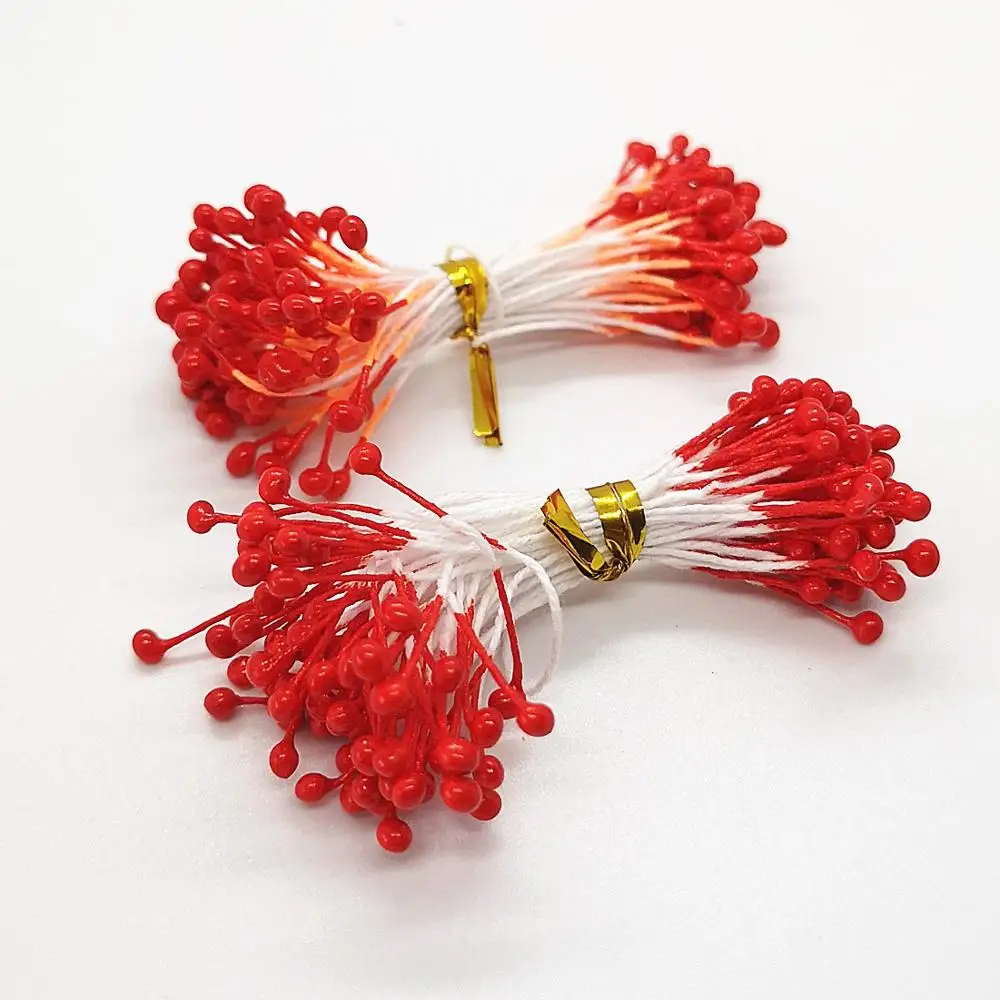 500pcs Color Flower Stamen 3mm For Cake Decoration/Crafts/Nylon Flower DIY Gift Accessories