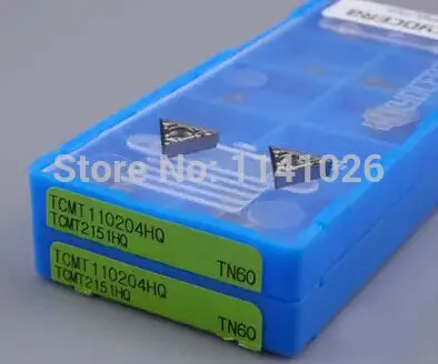 Free shopping!  TCMT110204 -HQ TN60 CNC blade alloy carbide cutting tool