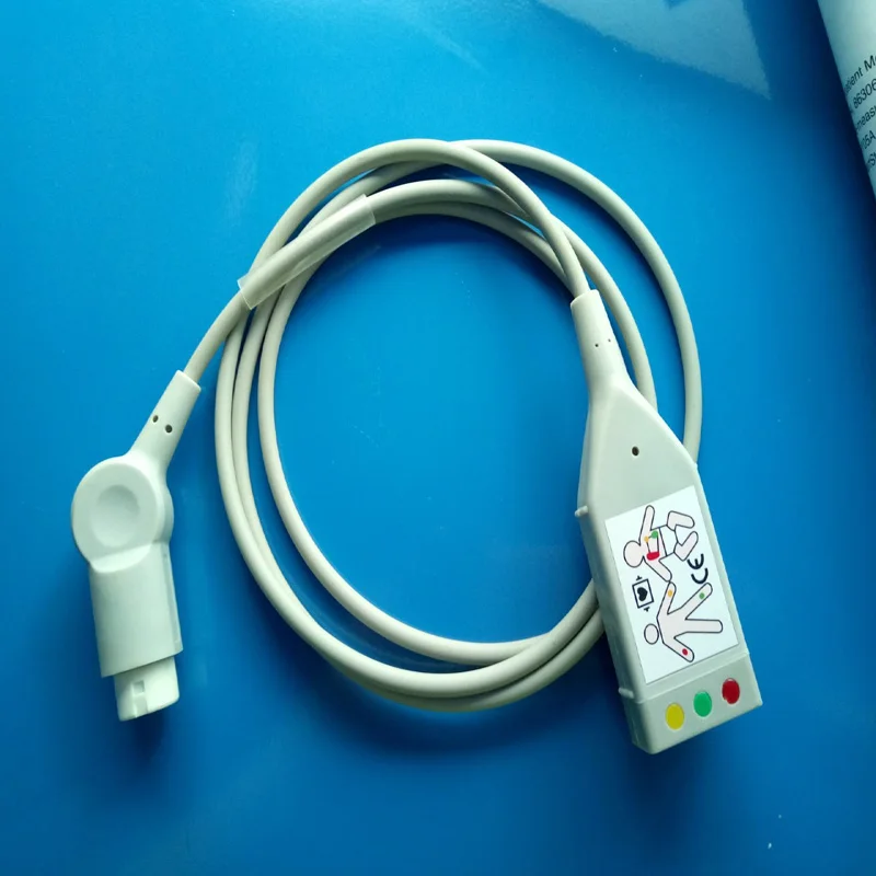 

Compatible with PHILIPS(HP) ECG Machine, HP 12pin 3 lead ECG trunk cable,AHA and IEC.Use for PHILIPS(HP) leadwire.