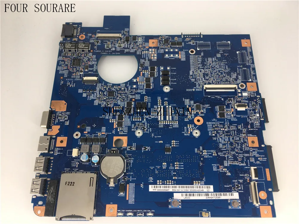 Four sourare For Acer Aspire 4750 4750g 4752 4752g Laptop motherboard PGA989 MBRPT01001 48.4IQ01.041 Mainboard test good