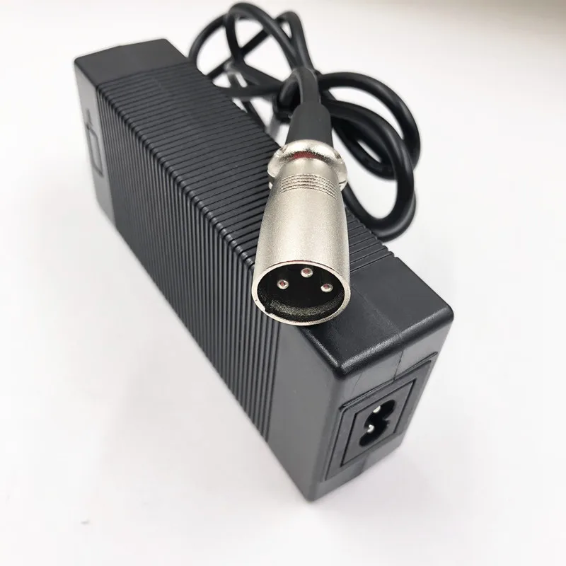 24V Li-ion Battery Charger OutPut 29.4V3A Wheelchair Charger 7 Series 25.2V 25.9V Lithium Battery Quiet Charger XLR Connector