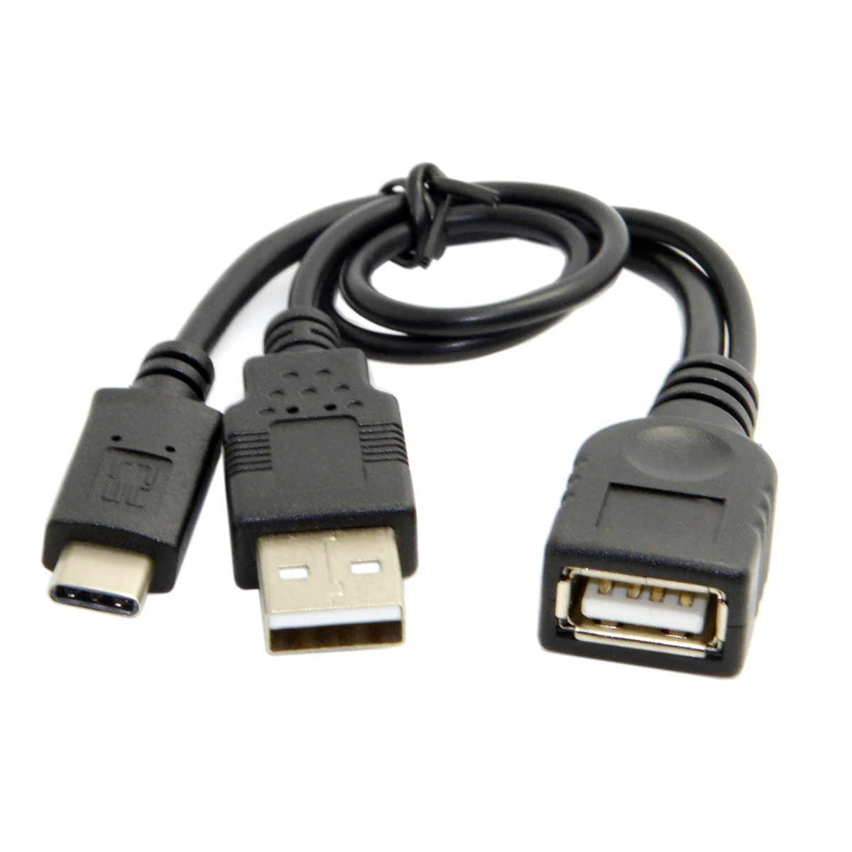

Chenyang USB Type C OTG Adapter USB-C Type-C USB 3.1 to USB 2.0 Female OTG Data Cable with Power for Cell Phone & Tablet